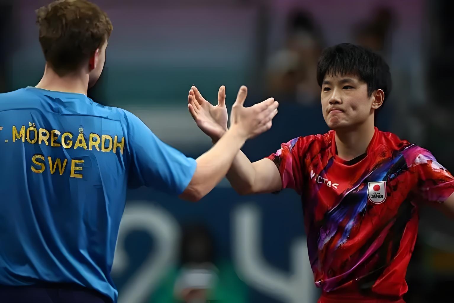 瑞典队鏖战中国队，张本智和点燃赛场