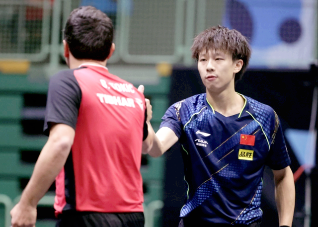 日本队轻取瑞典队，林高远带队取胜