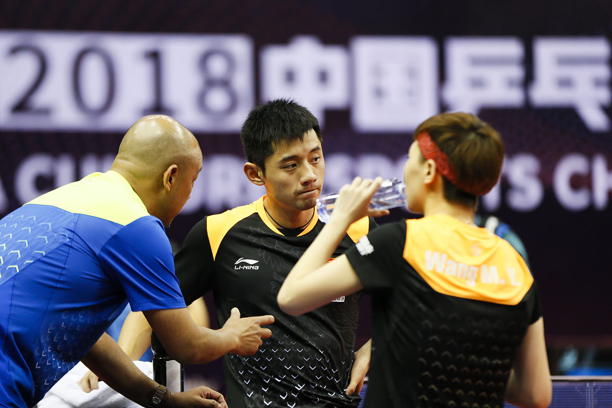 德国乒乓球队横扫奥地利乒乓球队，张继科统治全场