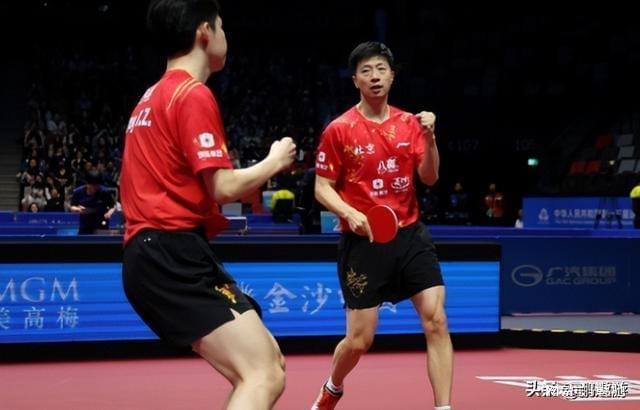 韩国乒乓球队鏖战德国乒乓球队，马龙绝境逆转