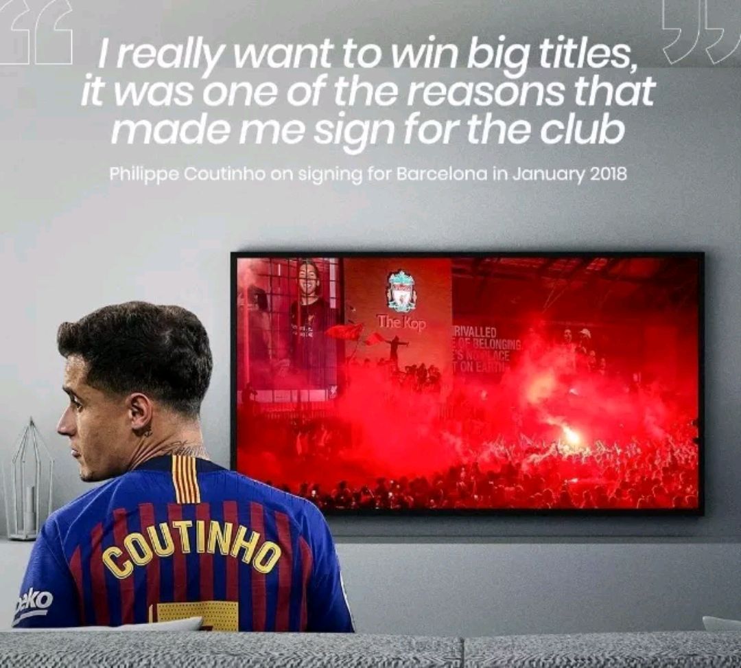 利物浦召回库蒂尼奥，离开拜仁慕尼黑